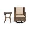 Tortuga Outdoor Rio Vista 2pc Outdoor Wicker Glider Chair and Table Set 7