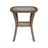 Tortuga Outdoor Rio Vista Outdoor Wicker Egg Chair with Swivel Base and Side Table 4