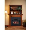 Outdoor Greatroom Company Rio Grande Package - GBI Fireplace + Cabinet + Decorative Fronts - Lifestyle