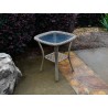 Tortuga Outdoor Rio Vista Wicker Side Table