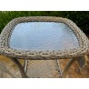 Tortuga Outdoor Rio Vista Wicker Side Table 3