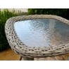 Tortuga Outdoor Rio Vista Outdoor Wicker Hanging Egg Chair And Side Table 5