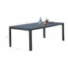 Bellini Home And Garden Ritz Outdoor Dining Table - Unextended Dimensions - Bellini Home And Garden Ritz Outdoor Dining Table - Unextended Dimensions