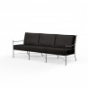 Provence Sofa in Spectrum Carbon w/ Self Welt - Front Side Angle