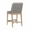 Sunpan Sorrento Counterstool Palazzo Taupe - Back Side Angle - Sunpan Sorrento Counterstool Palazzo Taupe - Back Side Angle