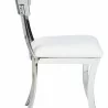 Sunpan Maiden Dining Chair - White - Set of Two - Side Angle - Sunpan Maiden Dining Chair - White - Set of Two - Side Angle