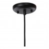 Moe's Home Collection Renata Pendant Lamp - Black - Base Angle