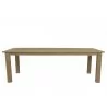 Sunset West Coastal Teak 91" Dining Table - Front Angle - Sunset West Coastal Teak 91" Dining Table - Front Angle
