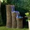 Alfresco Home Everwoven Outdoor Fountain - Lifestyle - Alfresco Home Everwoven Outdoor Fountain - Lifestyle