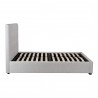 Moe's Home Collection Belle Storage Queen / King Bed - Sand - Side Angle