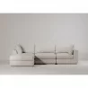 Moe's Home Collection Justin Slipper Chair - Light Grey - Lifestyle - Moe's Home Collection Justin Slipper Chair - Light Grey - Lifestyle