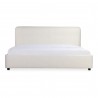 Moe's Home Collection Samara Queen Bed in Cottage Linen - Front View 