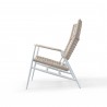 Sunset West Bahia Highback Accent Chair - Side Angle