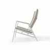 Sunset West Bahia Highback Accent Chair - Side Angle - Sunset West Bahia Highback Accent Chair - Side Angle