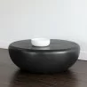Sunpan Iolite Coffee Table in Black - Lifestyle - Sunpan Iolite Coffee Table in Black - Lifestyle