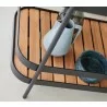 Cane-Line Roll Bar Trolley, coffee top view - Cane-Line Roll Bar Trolley, coffee top view