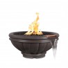 Roma-GFRC-Fire-and-Water-Bowl-Chestnut