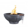 Roma-GFRC-Fire-and-Water-Bowl-Gray