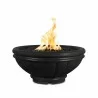 Roma-GFRC-Fire-Bowl-Black - Roma-GFRC-Fire-Bowl-Black