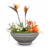 The Outdoor Plus Roma GFRC Concrete Planter Bowl Nature Gray