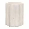 Essentials For Living Roma Accent Table - White Wash Pine - Front Angle - Essentials For Living Roma Accent Table - White Wash Pine - Front Angle