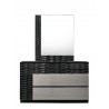 J&M Furniture Roma Dresser & Mirror Front View
