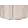 Essentials For Living Roma End Table - White Wash Pine - Base Angle