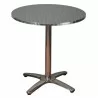 H&D Seating 27.5in Round Aluminum Patio Table - H&D Seating 27.5in Round Aluminum Patio Table