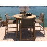 Royal Teak Admiral Bar Chair