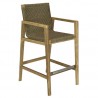 Royal Teak Admiral Bar Chair Front