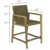 Royal Teak Admiral Counter Height - Royal Teak Admiral Counter Height