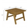 Royal Teak Admiral Side Table 1