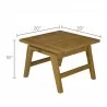 Royal Teak Admiral Side Table 1 - Royal Teak Admiral Side Table 1
