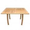Royal Teak Dolphin Table 50" Square