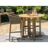 Royal Teak Malibu Bar Chair Desert Sand 1 - Royal Teak Malibu Bar Chair Desert Sand 1