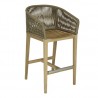 Royal Teak Malibu Bar Chair Desert Sand Front