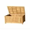 Royal Teak Storage Box - Large Open - Royal Teak Storage Box - Large Open