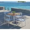 Powder Coating Aluminum Side Chair - RP-01S - Lifestyle 1 - Powder Coating Aluminum Side Chair - RP-01S - Lifestyle 1