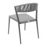 Powder Coating Aluminum Side Chair - RP-01S - Back
