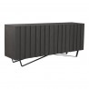 Moe's Home Collection Brolio Sideboard - Charcoal - Front Side Angle