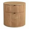 Moe's Home Collection Theo Two Drawer Nightstand - Moe's Home Collection Theo Two Drawer Nightstand