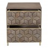 Moe's Home Collection Corolla Nightstand - Front Opened Angle
