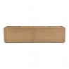 Moe's Home Collection Plank Media Cabinet - Natural - Back Angle