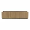 Moe's Home Collection Plank Media Cabinet - Natural - Front Angle - Moe's Home Collection Plank Media Cabinet - Natural - Front Angle