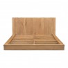 Moe's Home Collection Plank Queen / King Bed - Front Angle