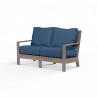 Laguna Loveseat in Spectrum Indigo, No Welt - Front Side Angle