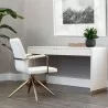Sunpan Ilona Desk - Oyster Shagreen - Lifestyle - Sunpan Ilona Desk - Oyster Shagreen - Lifestyle