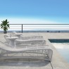 Sunset West Miami Cushionless Chaise - Lifestyle