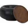 Sunpan Zenzi Storage Coffee Table Bravo Black - Opened Angle - Sunpan Zenzi Storage Coffee Table Bravo Black - Opened Angle