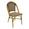 Hand Painted Aluminum Frame Side Chair - RT-01 - Black